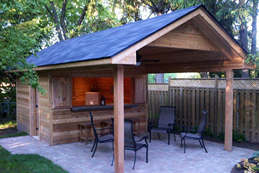 Sheds & Roof Structures Burlington, Oakville, Mississauga, Guelph